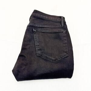 Frame L'Homme Skinny Noir Black Denim Jeans Zip Fly LMHK795 Size 29